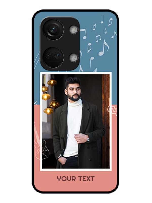 Custom OnePlus Nord 3 5G Custom Metal Phone CaseWith Color Musical Note Design