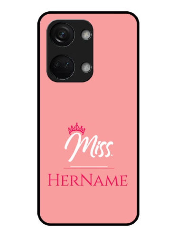 Custom OnePlus Nord 3 5G Custom Metal Phone CaseMrs With Name Design