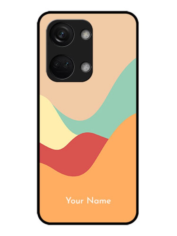 Custom OnePlus Nord 3 5G Custom Metal Phone CaseOcean Waves Multi - Colour Design