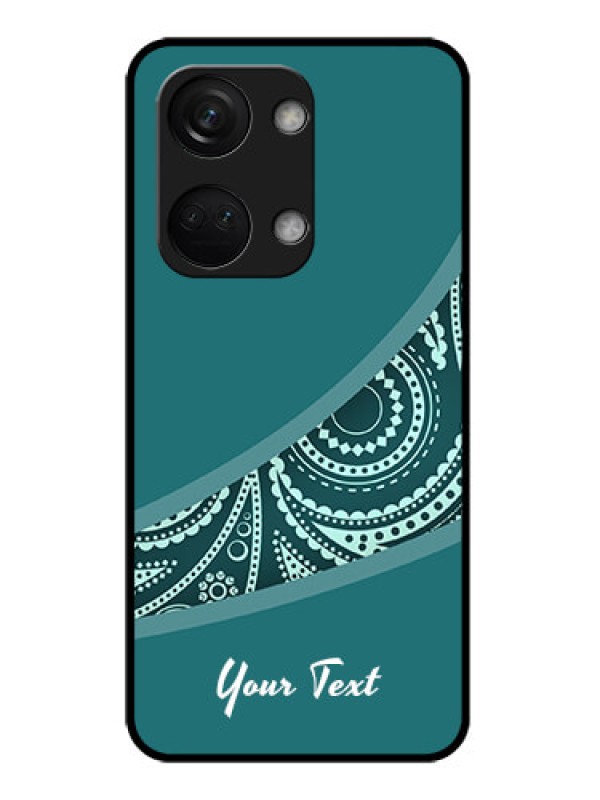 Custom OnePlus Nord 3 5G Custom Metal Phone CaseSemi Visible Floral Design