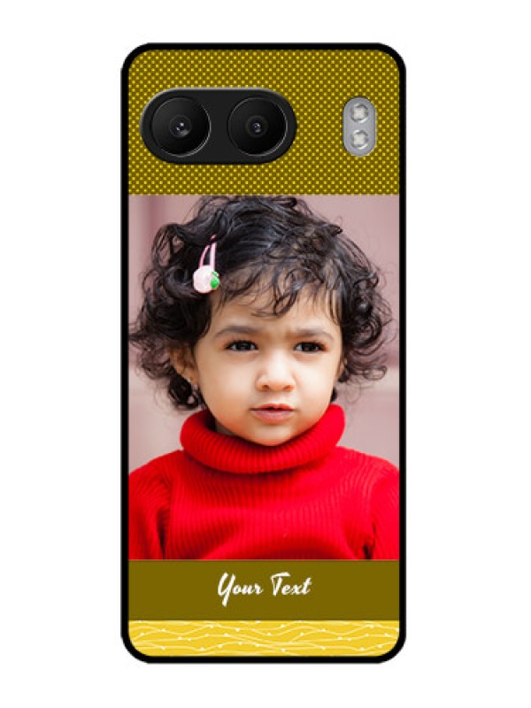 Custom OnePlus Nord 4 5G Custom Metal Phone CaseSimple Green Color Design