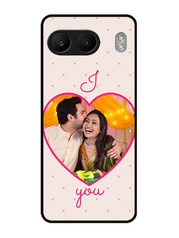 Custom OnePlus Nord 4 5G Custom Metal Phone CaseHeart Shape Design