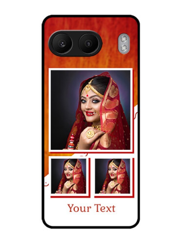 Custom OnePlus Nord 4 5G Custom Metal Phone CaseWedding Memories Design