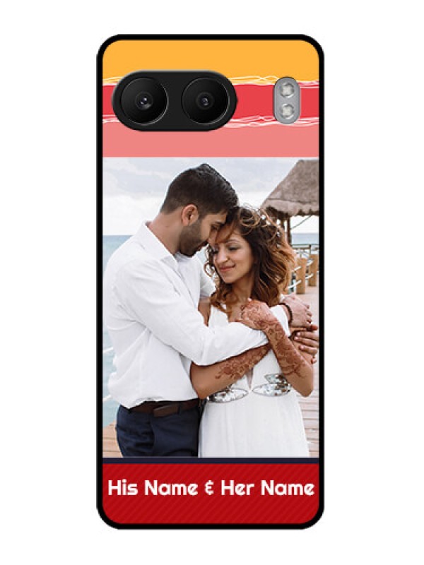 Custom OnePlus Nord 4 5G Custom Metal Phone CaseColorful Case Design