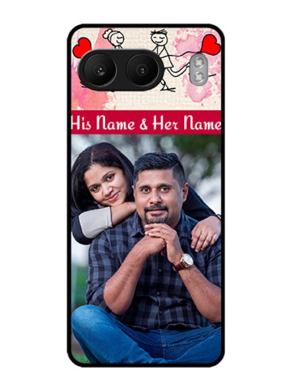 Custom OnePlus Nord 4 5G Custom Metal Phone CaseYou And Me Case Design