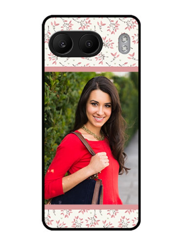 Custom OnePlus Nord 4 5G Custom Metal Phone CaseStunning Floral Design