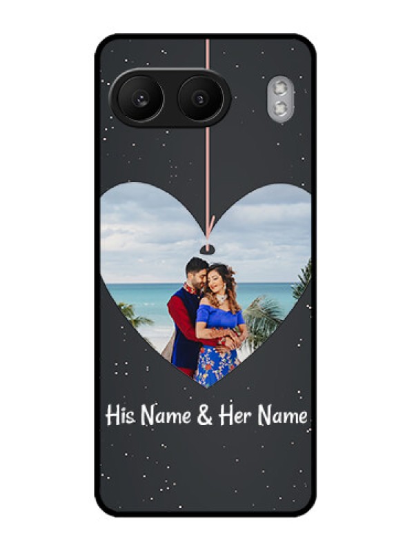 Custom OnePlus Nord 4 5G Custom Metal Phone CaseHanging Heart Design