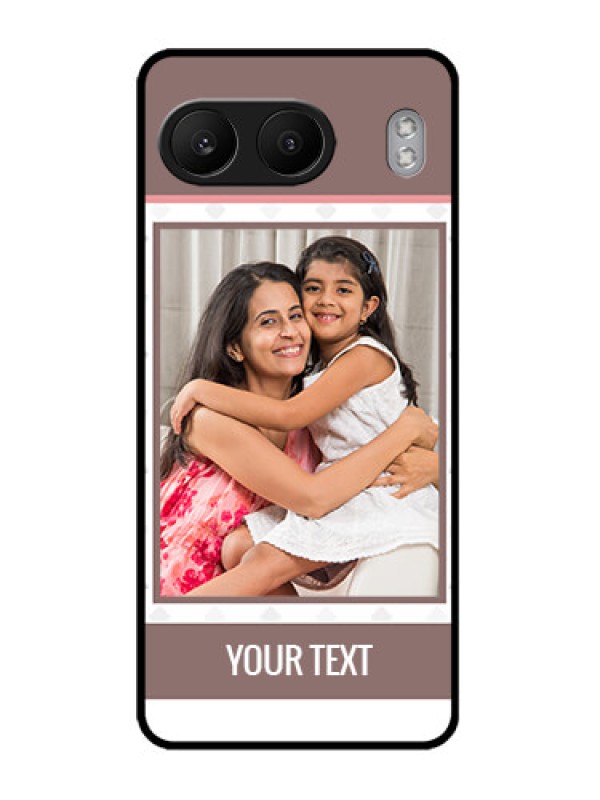 Custom OnePlus Nord 4 5G Custom Metal Phone CaseSimple Diamond Design