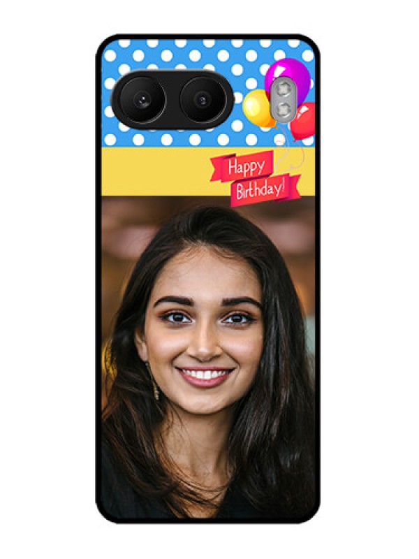 Custom OnePlus Nord 4 5G Custom Metal Phone CaseHappy Birthday Design