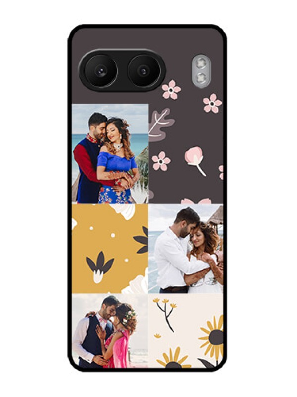 Custom OnePlus Nord 4 5G Custom Metal Phone Case3 Images With Floral Design