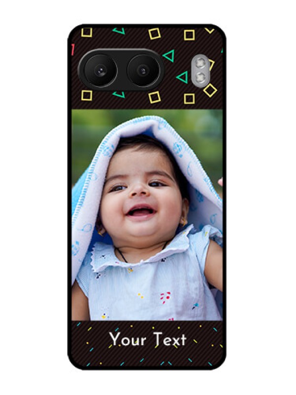 Custom OnePlus Nord 4 5G Custom Metal Phone CaseWith Confetti Birthday Design