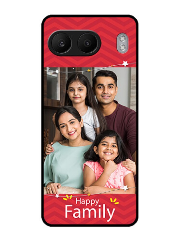 Custom OnePlus Nord 4 5G Custom Metal Phone CaseHappy Family Design
