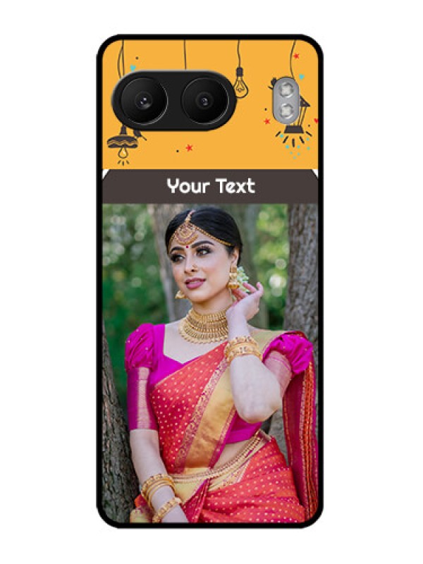 Custom OnePlus Nord 4 5G Custom Metal Phone CaseWith Family Picture And Icons