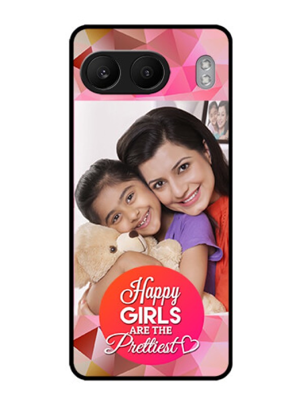 Custom OnePlus Nord 4 5G Custom Metal Phone CaseAbstract Triangle Design