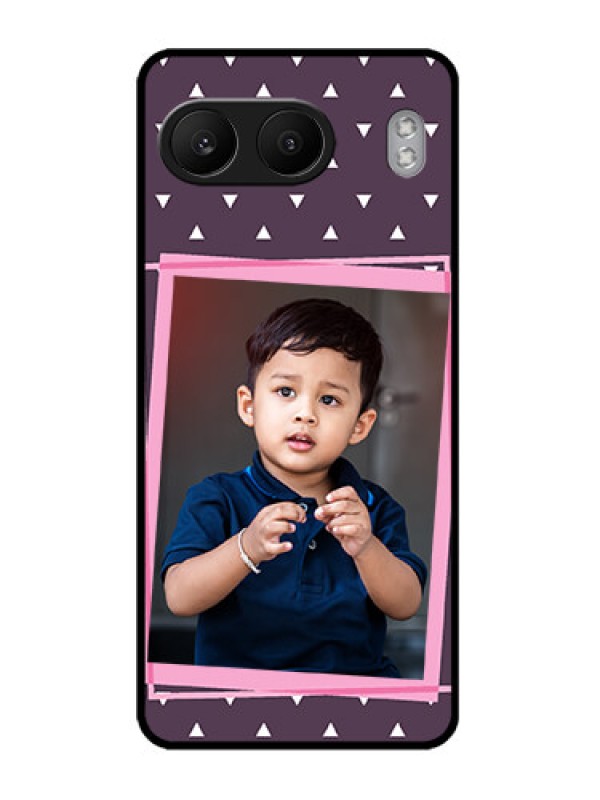 Custom OnePlus Nord 4 5G Custom Metal Phone CaseTriangle Pattern Dotted Design