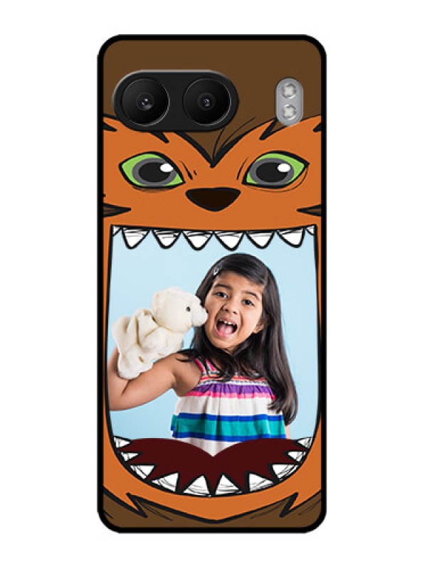Custom OnePlus Nord 4 5G Custom Metal Phone CaseOwl Monster Back Case Design