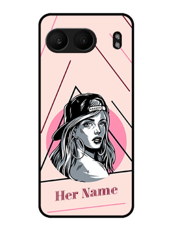 Custom OnePlus Nord 4 5G Custom Metal Phone Case - Rockstar Girl Design