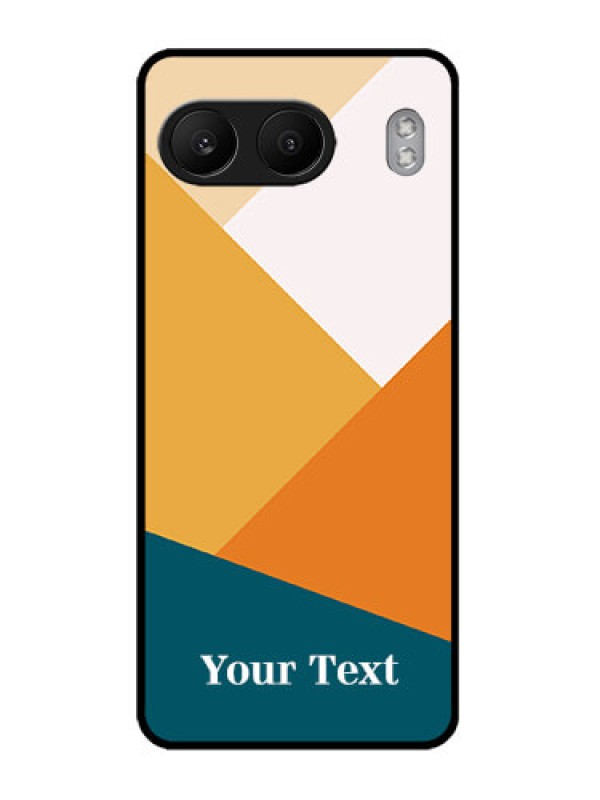 Custom OnePlus Nord 4 5G Custom Metal Phone CaseStacked Multi - Colour Design