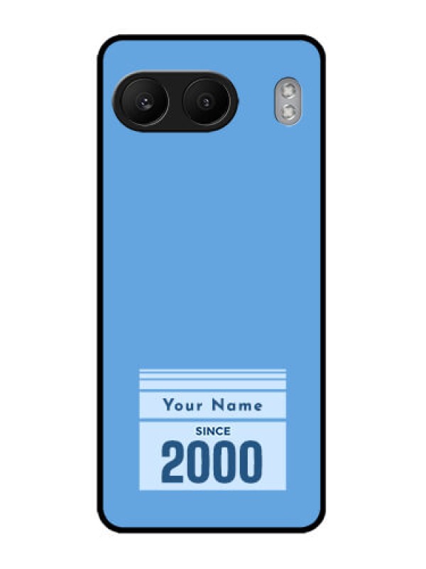 Custom OnePlus Nord 4 5G Custom Metal Phone CaseCustom Year Of Birth Design