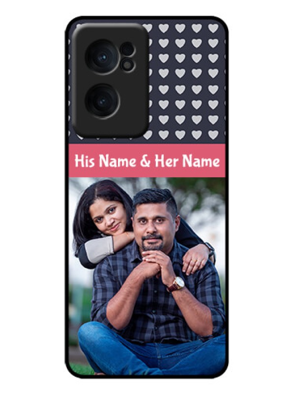 Custom OnePlus Nord CE 2 5G Custom Metal Phone Case - Love Symbols Design