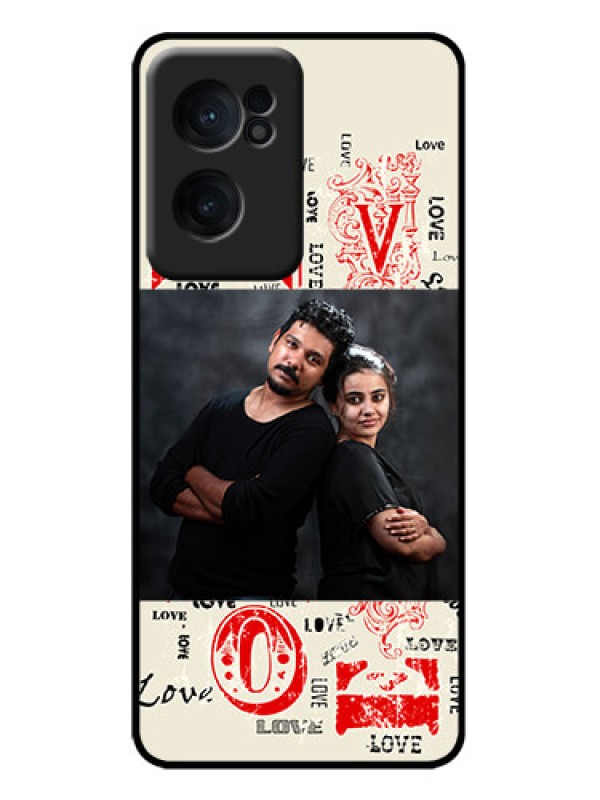 Custom OnePlus Nord CE 2 5G Custom Metal Phone Case - Trendy Love Design Case