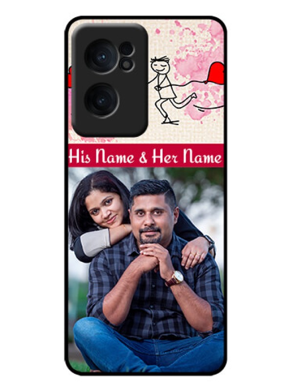 Custom OnePlus Nord CE 2 5G Custom Metal Phone Case - You And Me Case Design