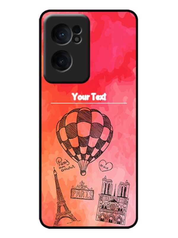 Custom OnePlus Nord CE 2 5G Custom Metal Phone Case - Paris Theme Design