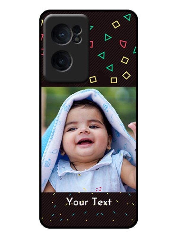 Custom OnePlus Nord CE 2 5G Custom Metal Phone Case - With Confetti Birthday Design