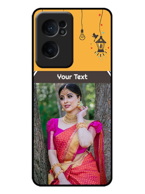 Custom OnePlus Nord CE 2 5G Custom Metal Phone Case - With Family Picture And Icons