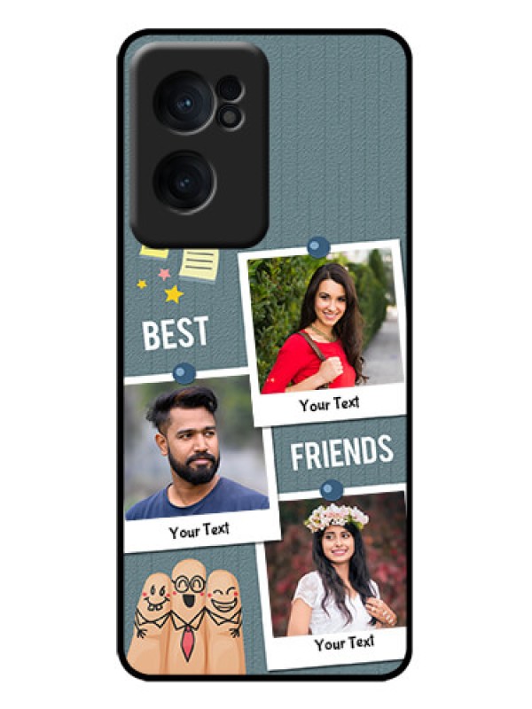 Custom OnePlus Nord CE 2 5G Custom Metal Phone Case - Sticky Frames And Friendship Design