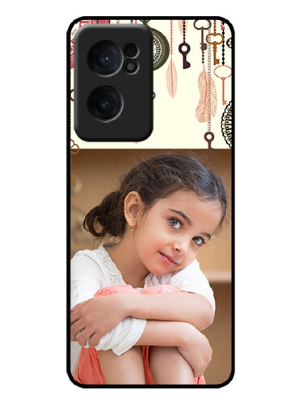 Custom OnePlus Nord CE 2 5G Custom Metal Phone Case - Boho Style Design