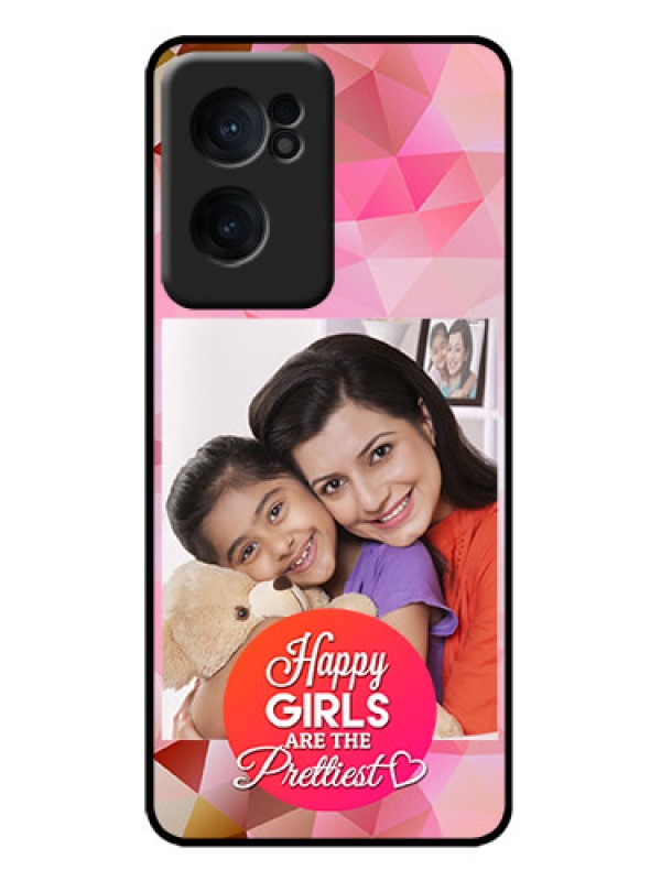 Custom OnePlus Nord CE 2 5G Custom Metal Phone Case - Abstract Triangle Design