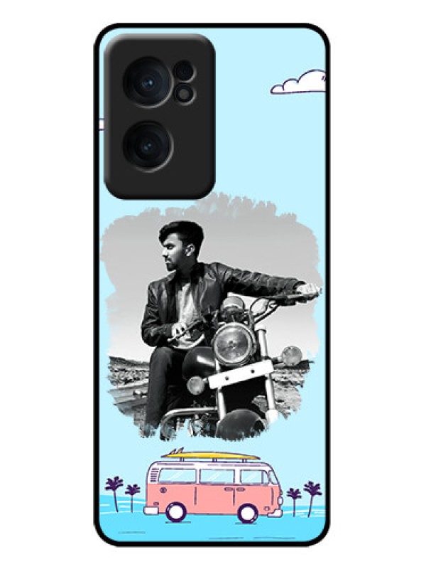 Custom OnePlus Nord CE 2 5G Custom Metal Phone Case - Travel and Adventure Design