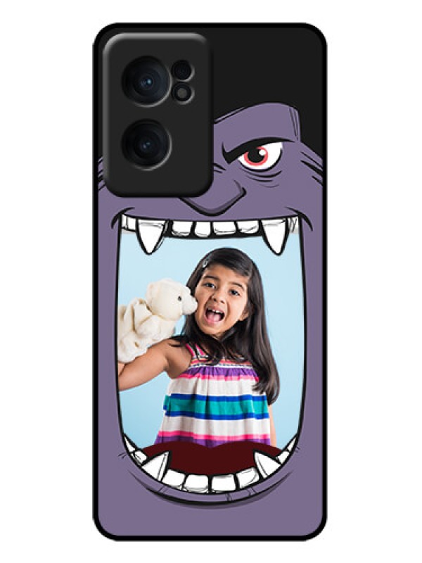 Custom OnePlus Nord CE 2 5G Custom Metal Phone Case - Angry Monster Design