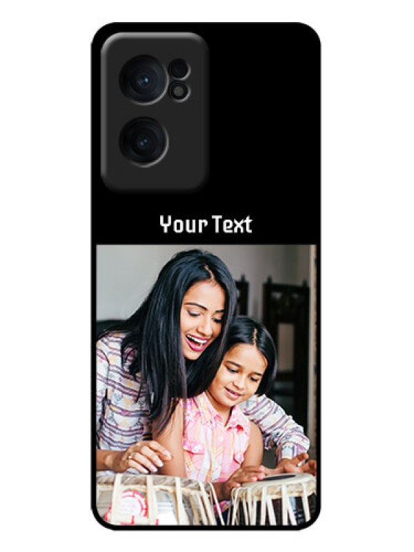 Custom OnePlus Nord CE 2 5G Custom Metal Phone Case - Photo With Name Design