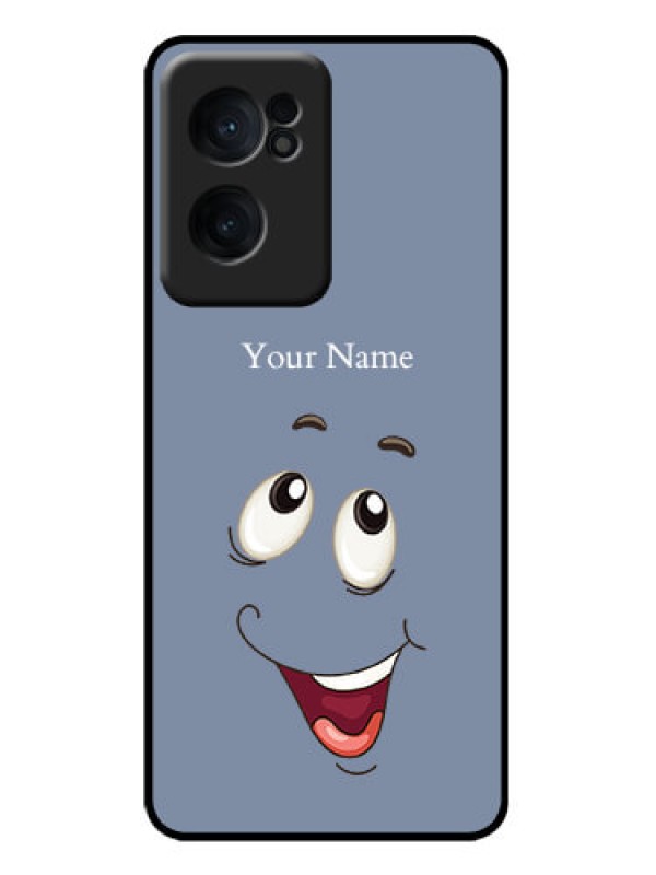 Custom OnePlus Nord CE 2 5G Custom Metal Phone Case - Laughing Cartoon Face Design
