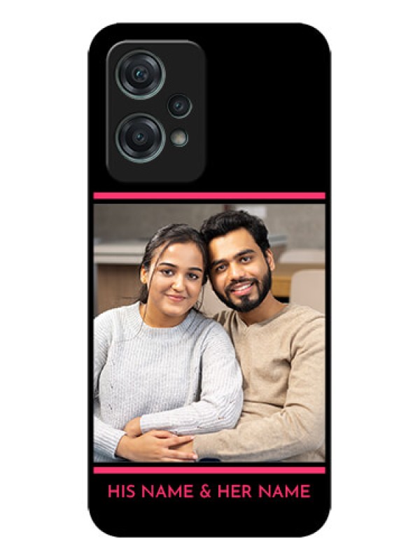 Custom OnePlus Nord CE 2 Lite 5G Custom Metal Phone CaseWith Add Text Design