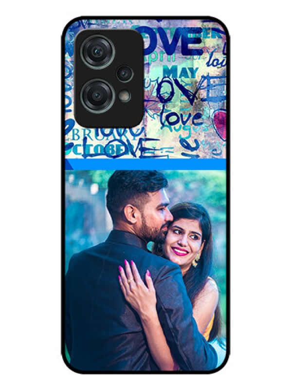 Custom OnePlus Nord CE 2 Lite 5G Custom Metal Phone CaseColorful Love Design