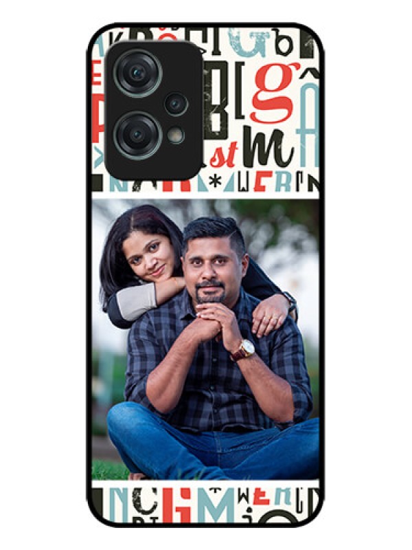 Custom OnePlus Nord CE 2 Lite 5G Custom Metal Phone CaseAlphabet Design