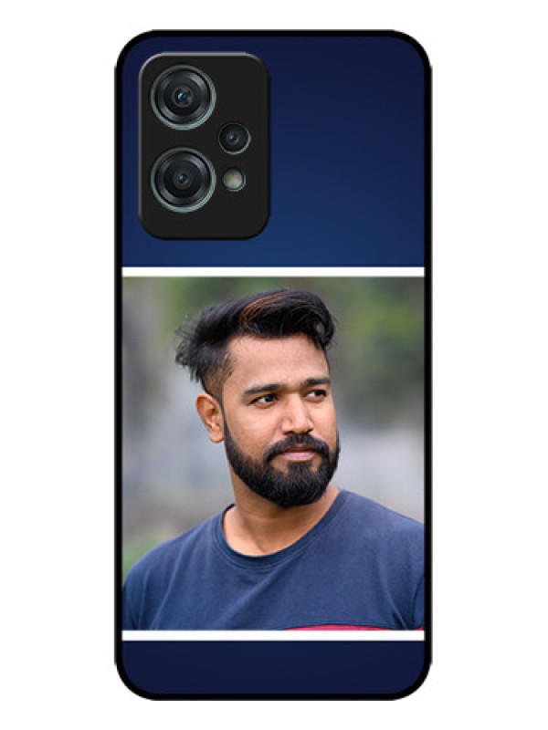 Custom OnePlus Nord CE 2 Lite 5G Custom Metal Phone CaseSimple Royal Blue Design