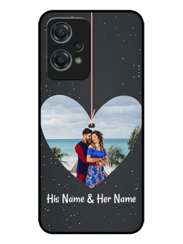 Custom OnePlus Nord CE 2 Lite 5G Custom Metal Phone CaseHanging Heart Design