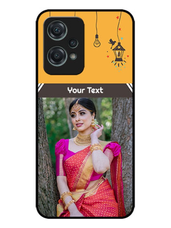 Custom OnePlus Nord CE 2 Lite 5G Custom Metal Phone CaseWith Family Picture And Icons