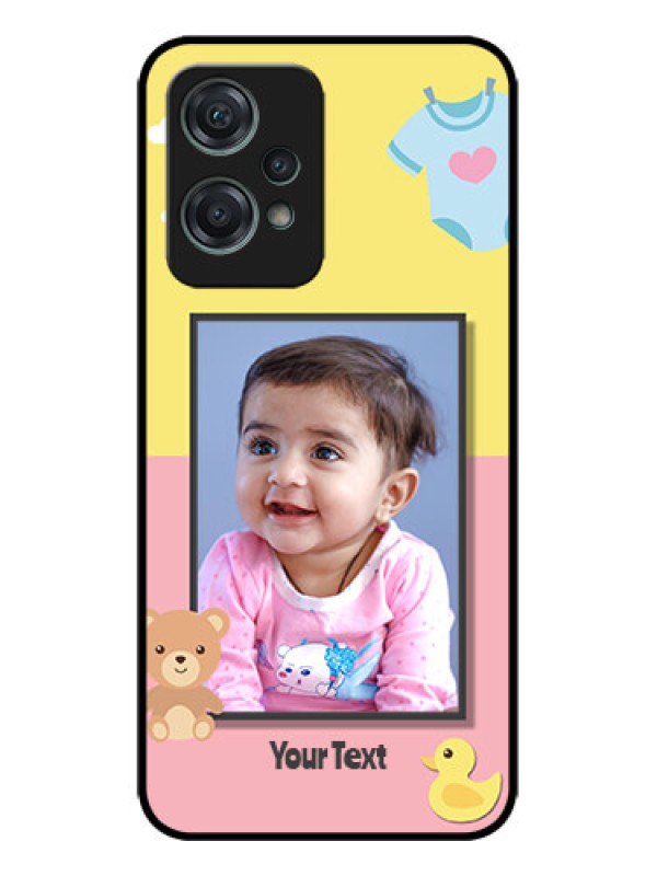 Custom OnePlus Nord CE 2 Lite 5G Custom Metal Phone CaseKids 2 Color Design