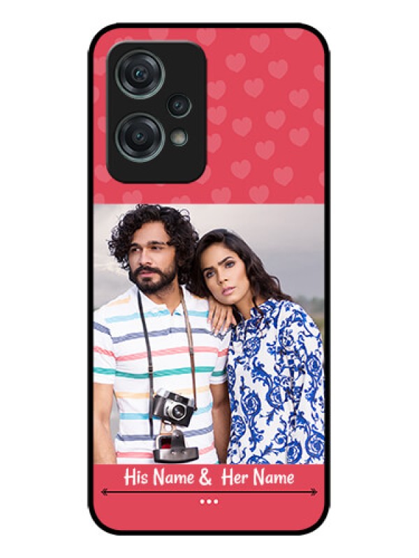 Custom OnePlus Nord CE 2 Lite 5G Custom Metal Phone CaseSimple Love Design