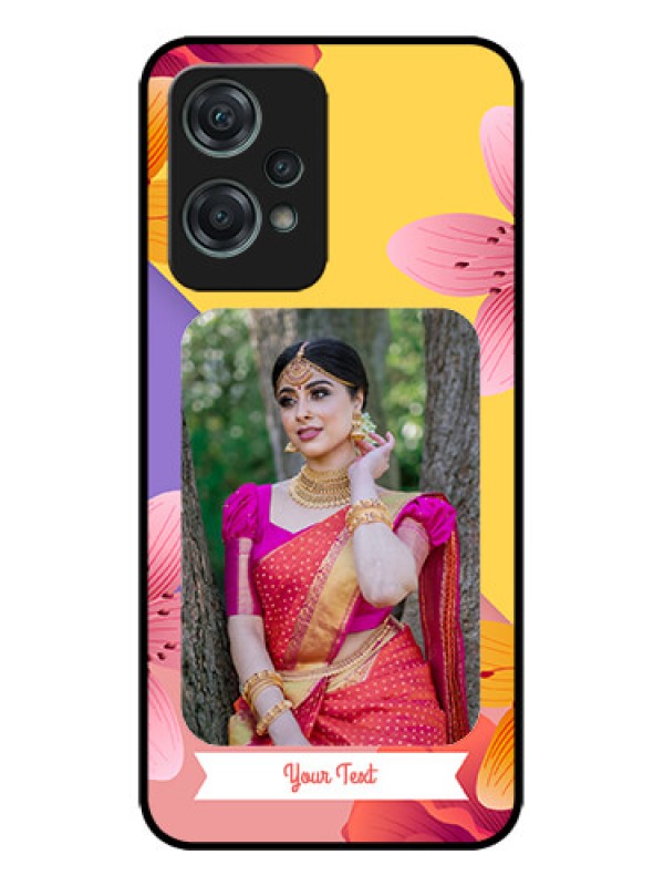 Custom OnePlus Nord CE 2 Lite 5G Custom Metal Phone Case3 Image With Vintage Floral Design