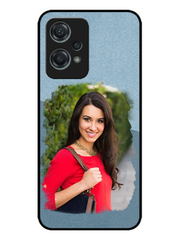 Custom OnePlus Nord CE 2 Lite 5G Custom Metal Phone CaseGrunge Line Art Design