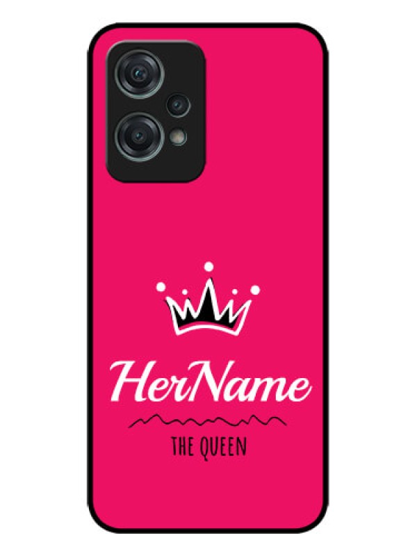 Custom OnePlus Nord CE 2 Lite 5G Custom Metal Phone CaseQueen With Name Design