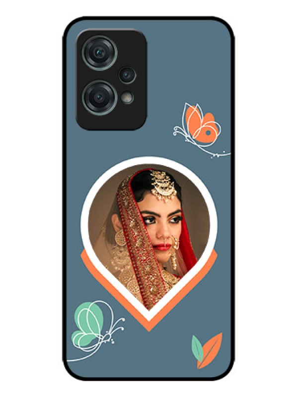 Custom OnePlus Nord CE 2 Lite 5G Custom Metal Phone CaseDroplet Butterflies Design