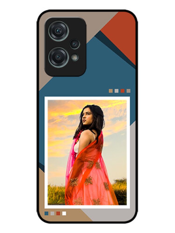 Custom OnePlus Nord CE 2 Lite 5G Custom Metal Phone CaseRetro Color Pallet Design