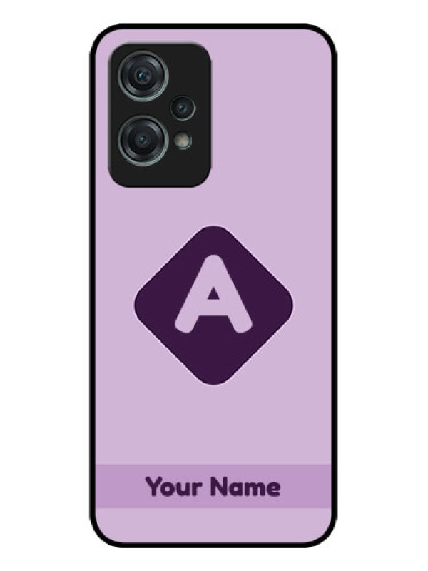 Custom OnePlus Nord CE 2 Lite 5G Custom Metal Phone CaseCustom Letter In Curved Badge Design